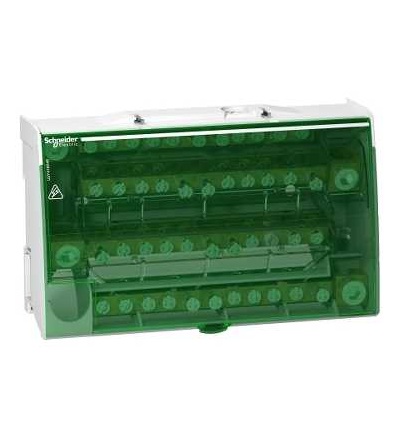 LGY416048 šroubová přípojnice 4p 160A, 48 pozic, Schneider Electric
