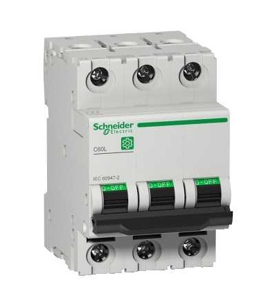 M9F17304 MULTI9 C60L 3P 4A C 25kA OEM, Schneider Electric