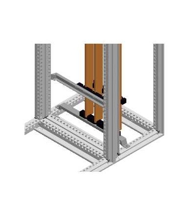 NSYAS800L Spodní stavěcí držák vert.příp. š.800, 115mm rozteč, Schneider Electric