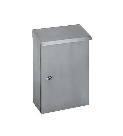 NSYTX5025 Nerezová střecha 304L, povrch Scotch Brite®. pro rozv. S3X Š500xH250mm, Schneider Electric