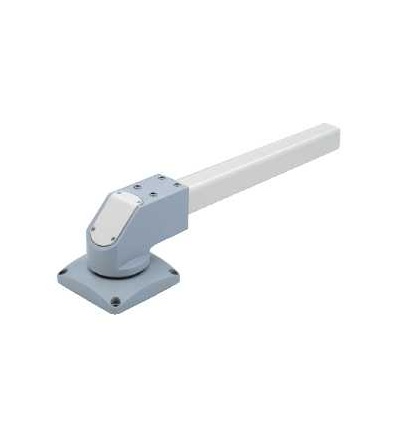NSYCMUMC50 Horizontální otočná konzola, čtverec 50mm RAL 7040. pro S3CM rozv., Schneider Electric