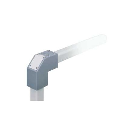 NSYCMUTC50 úhlová spojka 90°, čtverec 50mm RAL 7040. pro Spacial S3CM HMI rozv., Schneider Electric