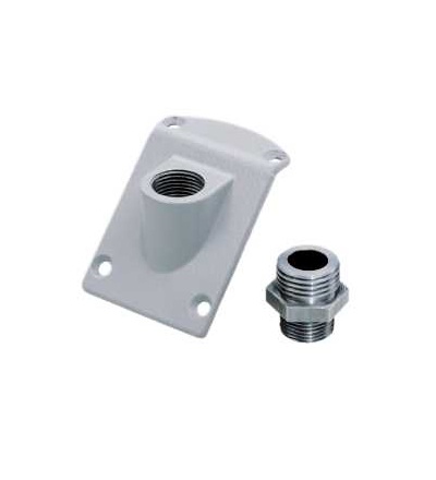 NSYCMACS50 Adaptér pro signální sloup, čtverec 50mm RAL 7040. pro S3CM, Schneider Electric