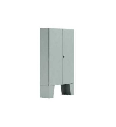 NSYWMK34 Soklové patky. Spacial S3D hl. 300 x výška 450mm barva RAL7035, Schneider Electric