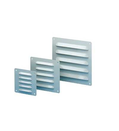 NSYCAG104X95LM Kovová výstup. mřížka s výřezem 104x80mm ext. rozměry 120x120mm IP23, Schneider Electric