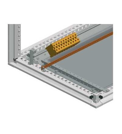 NSYETF Komb. držáky Spacial SF/SM pro instal. zem. pásku a lišty DIN., Schneider Electric