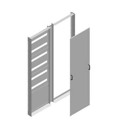 NSYCSHB2010 Spacial SM/SF modulární rám s krytem pro přípojnicové pole-288mod.-2000x1000mm, Schneider Electric