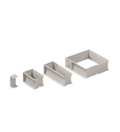 NSYGCA410 Actassi, plastových rámečků 40x100mm, sada 10, Schneider Electric
