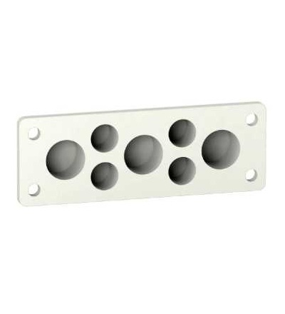 NSYAECPFLA7 Membrána pro kabelové vstupy FL13 s 7 vstupy 3x21mm+4x15mm., Schneider Electric