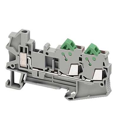 NSYTRH13 Linergy hybridní svorka, 3 body, šroubová, IDC,1,5mm2, šedá, Schneider Electric