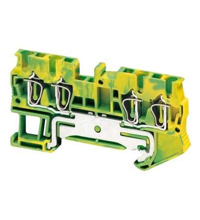 NSYTRR24PE Linergy pružinová svorka, zemnící, 4 body, 2,5mm2, Schneider Electric