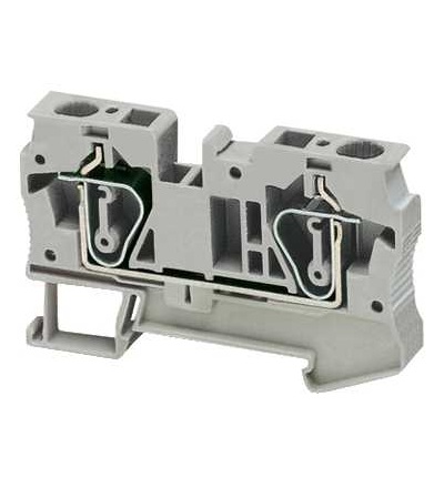 NSYTRR62BL Linergy pružinová svorka, 2 body, 6mm2, modrá, Schneider Electric