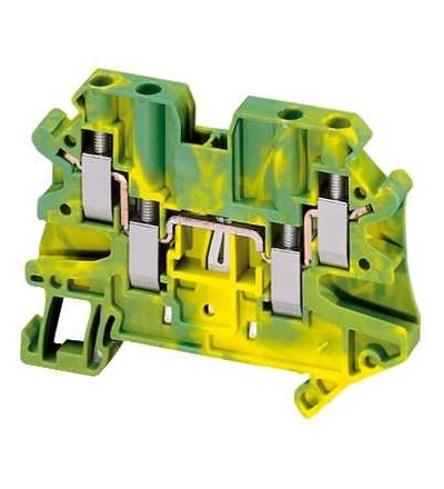 NSYTRV44PE Linergy šroubová svorka, zemnící, 4 body, 4mm2, Schneider Electric