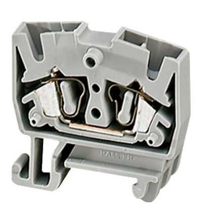 NSYTRR22M Linergy pružinová svorka, miniatur., 2 body, 2,5mm2 šedá, Schneider Electric