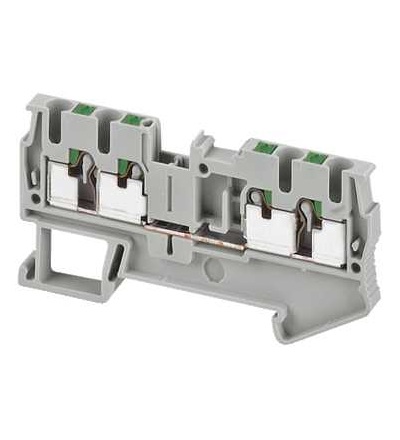 NSYTRP24 Linergy vtlačovací svorka, 4 body, 2,5mm2, šedá, Schneider Electric