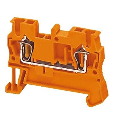NSYTRR22AR Linergy pružinová svorka, 2 body, 2,5mm2, oranžová, Schneider Electric
