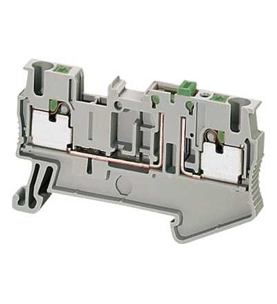NSYTRP22SC Linergy vtlačovací svorka rozpojovací, 2 body, 2,5mm2, šedá, Schneider Electric