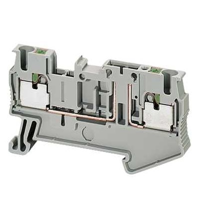 NSYTRP22TB Linergy vtlačovací svorka rozpojovací, 2 body, 2,5mm2, šedá, Schneider Electric