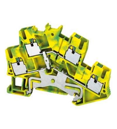 NSYTRP24DPE Linergy vtlačovací svorka, 2 patra zemnící, 4 body 2,5mm, Schneider Electric