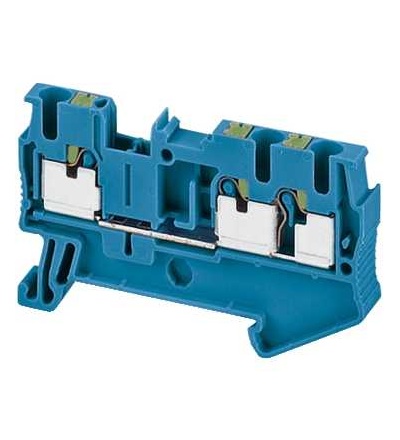 NSYTRP23BL Linergy vtlačovací svorka, 3 body, 2,5mm2, modrá, Schneider Electric