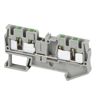 NSYTRP44 Linergy vtlačovací svorka, 4 body, 4mm2, šedá, Schneider Electric