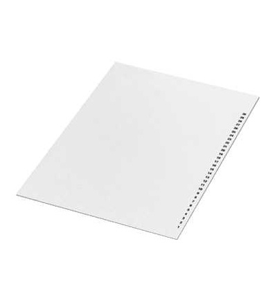 NSYTRABCP4 A4 strana štítků 15x4mm, 488 znaků, modrá, Schneider Electric