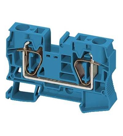 NSYTRR162BL Linergy pružinová svorka, 2 body, 16mm2, modrá, Schneider Electric