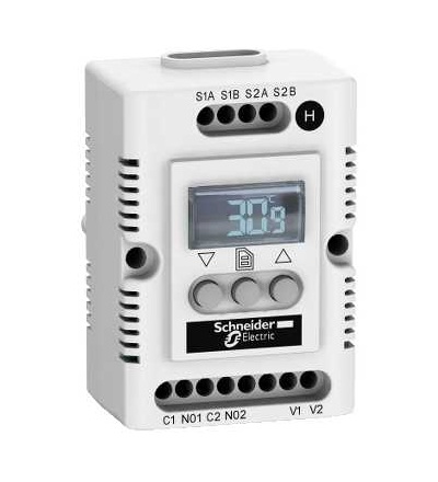NSYCCOHYT230VID Climasys hygrometr, 5..50°C, 230V AC, elektronický, Schneider Electric