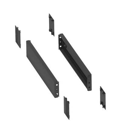 NSYSPS3100SD 2 boční panely pro sokl. 300x100mm. RAL 7022. IP 30. IK 10., Schneider Electric