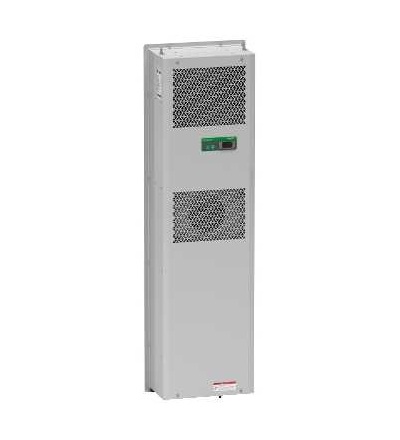 NSYCUSX2K5UL ClimaSys indoor slim cooling unit block stainless steel, 2500W at 230 V, UL, Schneider Electric