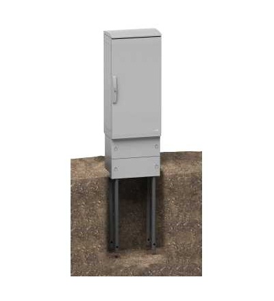 NSYZA254G 7035 Sokl ZA 494x350x200 pro PLA(T), Schneider Electric