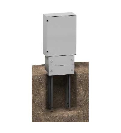 NSYZM253G 7035 Sokl ZM pro PLM75, V=200, Š=456, H=302, Schneider Electric