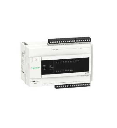 TM238LDA24DR Compact základna M238-24 I/O-100..240 V AC napájení-interní RAM 500 kB, Schneider Electric