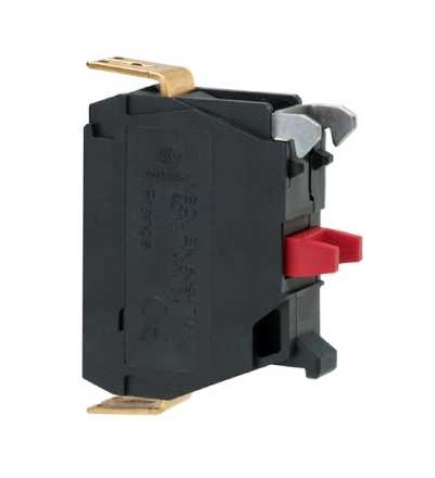 ZBE1026P3 Jednoduchý kontaktní blok pro hlavu ? 22 1V pozlacený faston konektor, Schneider Electric