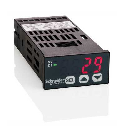REG24PTP1LHU Teplotní regulátor REG, 24x48mm, 100..240 V AC, 1 polovodičové relé, Schneider Electric