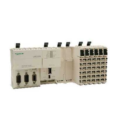 LMC058LF424 Compact základna, 42+4 I/O, 24 V DC napájení, 2 sloty pro PCI, Schneider Electric