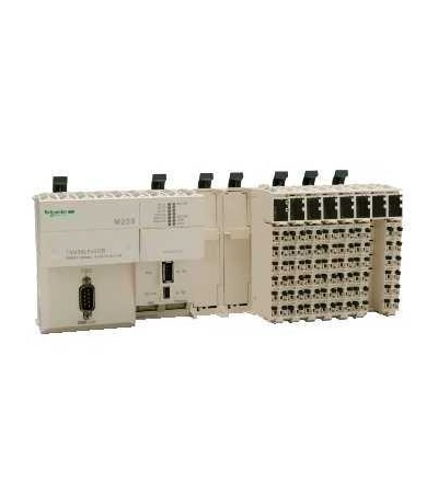TM258LF42DR Compact základna M258-42 I/O-24 V DC-relé-CANopen, Schneider Electric