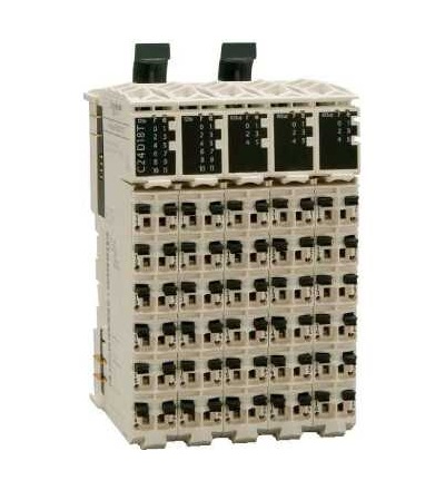TM5C24D18T Compact I/O rozšiř. blok TM5, 42 I/O, 24 DI, 18 DO tranzistor, Schneider Electric