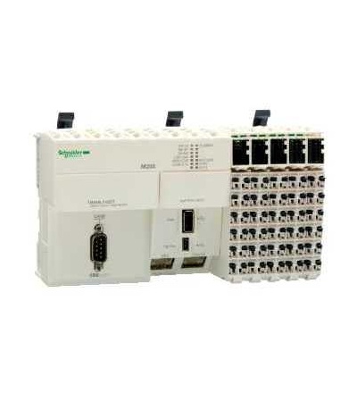 TM258LF42DT Compact základna M258-42 I/O-24 V DC-CANopen, Schneider Electric
