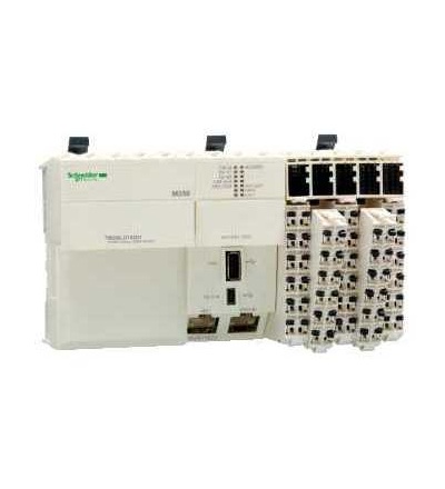 TM258LD42DT Compact základna M258-42 I/O-24 V DC, Schneider Electric