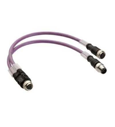 TM7ACYCJ CAN bus Y kabel TM7, s konektory 2 x M12, Schneider Electric