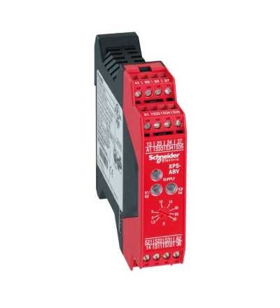 XPSABV1133P Modul XPSABV, zastav. a sepnutí monit., 24 V AC/DC, Schneider Electric