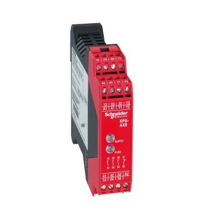 XPSAXE5120P Module XPSAXE, stop and switch monitoring, 24 V DC, Schneider Electric