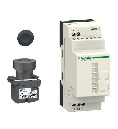 XB5RFB01 Baliček SPS, XB5, ? 22mm plast., neprogram. příjímač, 24 V DC, Schneider Electric