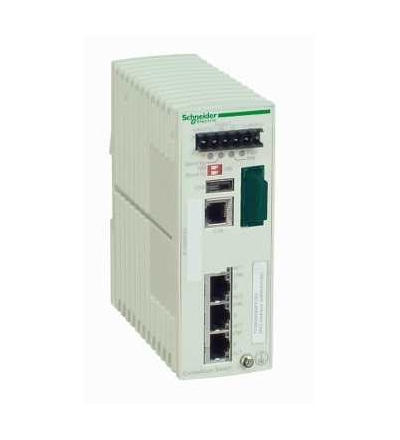 TCSESM043F1CS0 Ethernet TCP/IP řízený spínač, ConneXium, 3TX/1FX, single mode, Schneider Electric