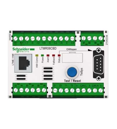 LTMR08CBD Kontrolér motoru LTM R TeSys T, 24 V DC 8A pro CANopen, Schneider Electric