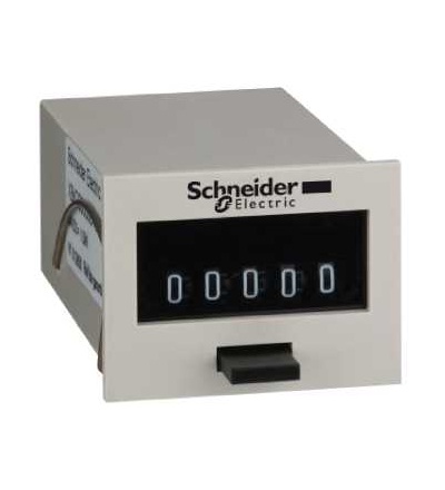 XBKT50000U10M El. mech.počítadlo se sčítací funkcí 5-místný. displej, 24 V DC, Schneider Electric