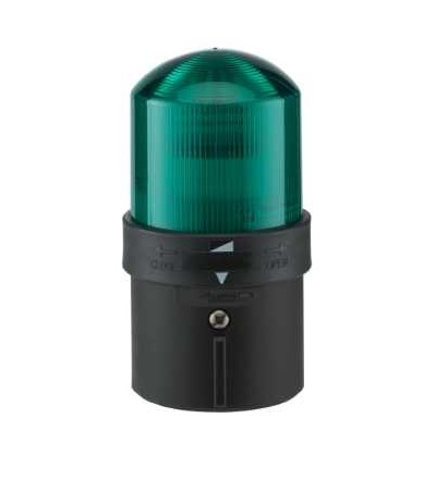 XVBL1B3 O 70mm signální sloup, zábleskové světlo, zelená, IP65, 24 V, Schneider Electric