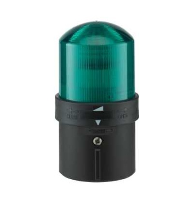 XVBL33 O 70mm signální sloup, trvalé světlo, zelená, IP65, ? 250 V, Schneider Electric