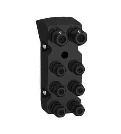 VW3M9110 Připojovací modul se svorkovnicí, EtherCAT, 4DI negativ./pozitiv., 2DO, STO, Schneider Electric